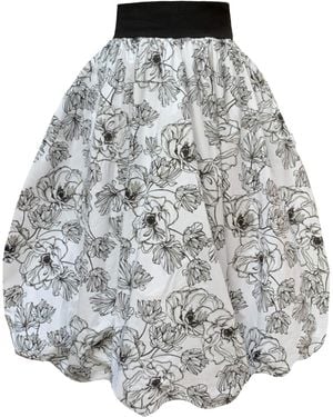 Frock Tales Enoki Puffball Skirt - Gray