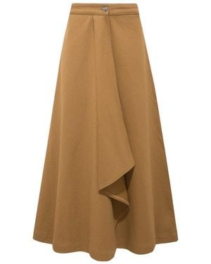 Cótier Denim Shoreline Skirt - Natural