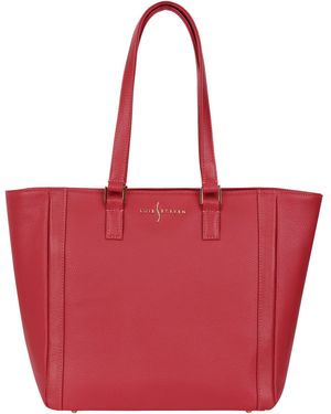 Luis Steven Classic Tote - Red