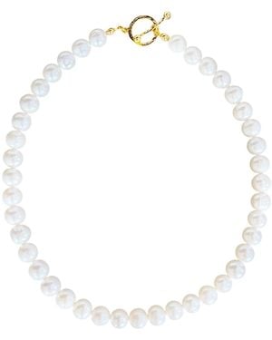 Firera Atelier Silenzia Pearl Necklace - White