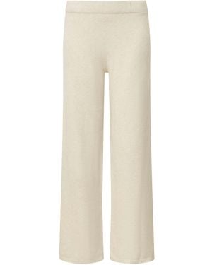 James Lakeland Neutrals Knitted Trousers - White