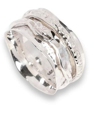 Charlotte's Web Jewellery Aura Zen Spinning Ring - Metallic
