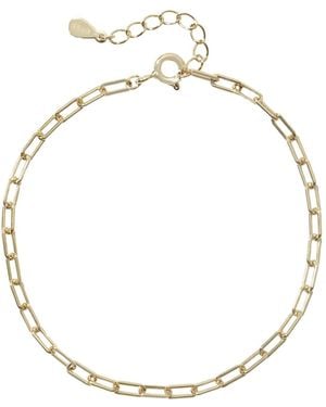 Muru Mini Paperclip Bracelet - Metallic
