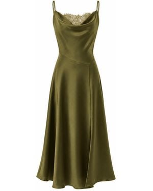 Exquise Macy Midi Dress - Green