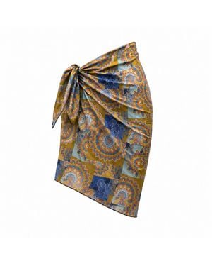 Nuvv Collection Mandala Print Pareo Sarong - Multicolour