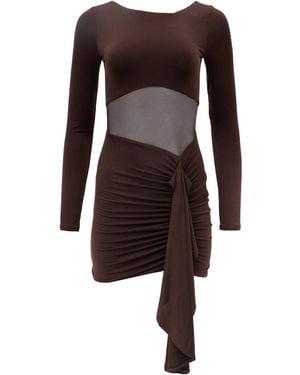 Forever Young the label Amanda Mini Dress - Brown