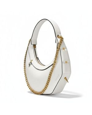 Pimpinicchio New York Asymmetrical Hobo Bag - White