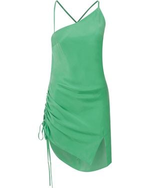 Cansu Xi Martini Mini Dress - Green
