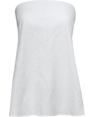 Audrey Vallens Band Top - White