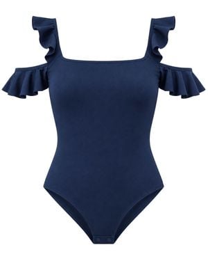 Rive & Rituel Charmaine Dark Bodysuit - Blue