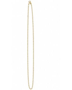 Larisa Beaumont Dainty 18K Cable Chain Necklace, 45Cm - White