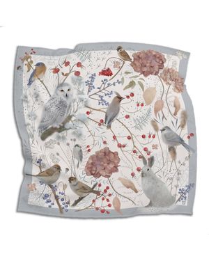 Silk&Soul Winter Scarf - Metallic