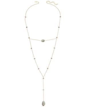 Heather Hawkins Jewelry Edge Of Desire Necklace - Metallic