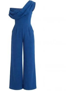 Atom Label Venice Jumpsuit - Blue