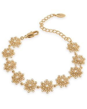 Grosse Crystal Sun Statement Bracelet, Series Celestial - Metallic