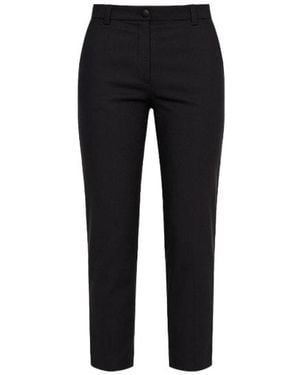 Conquista Gabardine Trousers - Black