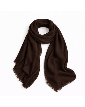 Fiora Muse Ultralight Cashmere Shawl - Black