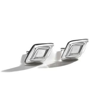 Rain Jewelry Classic Studs - White