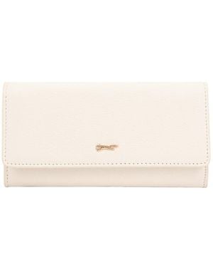 Paul Costelloe Accra Leather Wallet Purse - Yellow