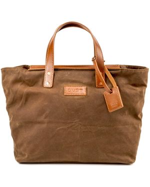 THE DUST COMPANY Leather Tote - Brown