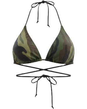 Brasini Swimwear Soninha Convertible Bikini Top - Black