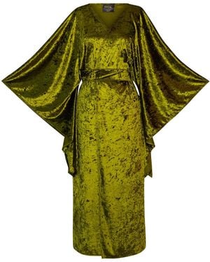 Byvinnik Bohémienne Kimono Robe - Green
