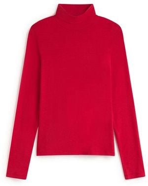 Thinking Mu Cashmere Turtleneck Noe Top - Red