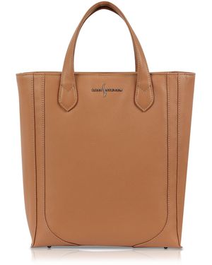 Luis Steven Tall Bucket Tote - Brown