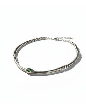 By Virgo Veridia Necklace - Metallic