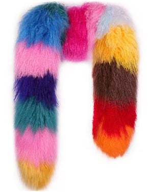 Madeleine Simon Studio A Scarf Hommage To The Swedish Nudist - Pink