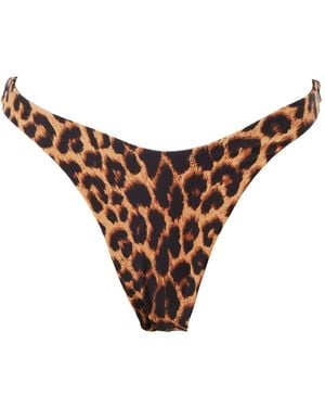 Siren Swimwear Neutrals Siren Taylor Thong Bottoms - Brown
