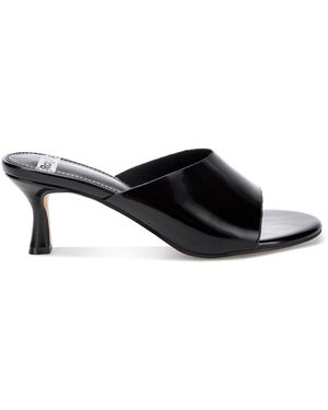 Rag & Co Maude Slip On Kitten Heels - Black