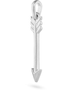 7879 Arrow Pendant - White