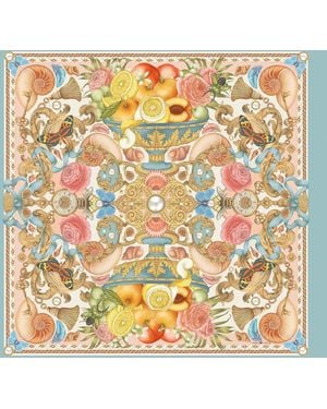 Emily Carter Neutrals The Pearl Baroque Scarf - Metallic