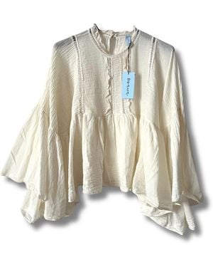 Reunion Home Nomad Blouse - White