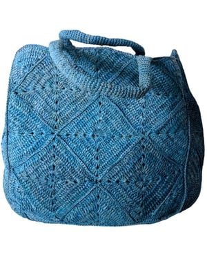 Zanatany Concepts Nico- Jeans Tote Bag - Blue