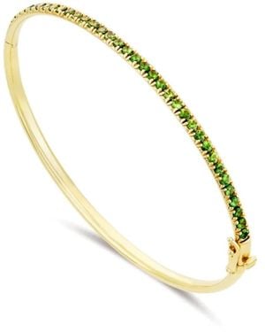 Dinny Hall Minnow Tsavorite Bangle - Metallic