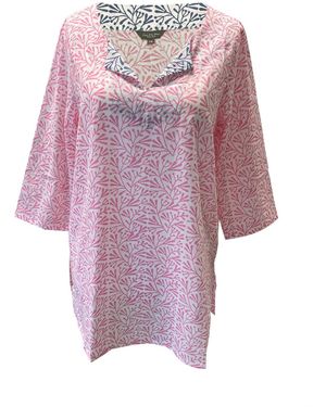 Lime Tree Design Bud Tunic - Purple