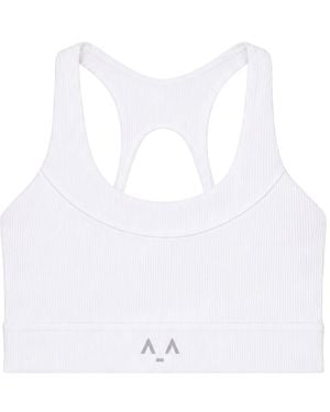 Altra Volta Rib Sculpting Racerback Top - White