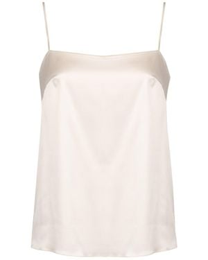 Ginta Artificial Silk Camisole - White