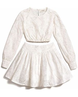 ADIBA The Roselle Cotton Set - White