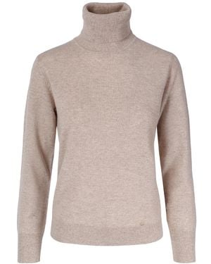 tirillm Cassie Cashmere Turtle Neck Pullover - Grey