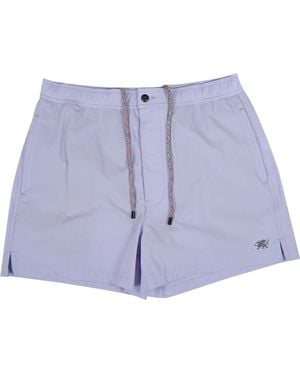 lords of harlech Quack Swim Short - Blue