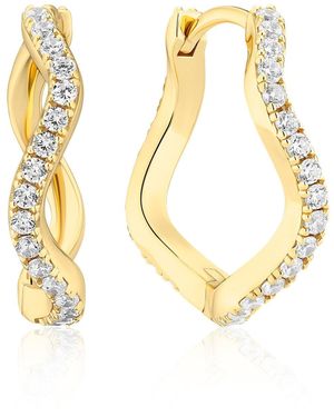 Sif Jakobs Jewellery Earrings Ellera Waves - Metallic