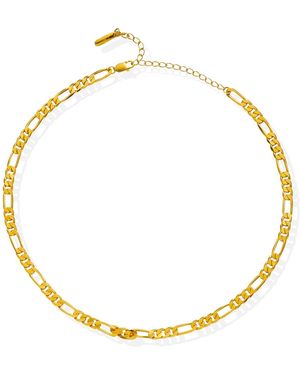 Lait & Lune Mesa Figaro Chain Necklace - Metallic