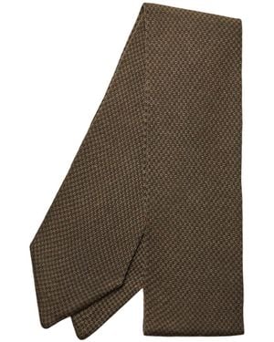 Seren London Merino Scarf - Brown
