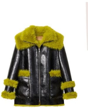 Jakke Aviator Long - Yellow
