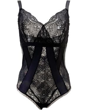 Carol Coelho Dark Light Entrap Bodysuit - Black
