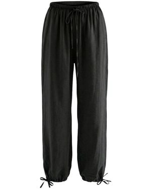 Monlicia Novelle Modal Balloon Trousers - Black