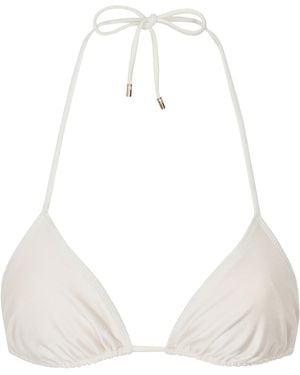 Sunkissed Le Triangle Top - White